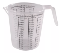 Jarra Medidora De Plastico Para Cocina 1.5 Ml Gastronomia