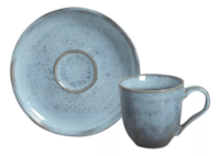 Pocillo Cafe/plato 120ml Breeze Porto Brasil