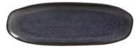 Fuente Oval Plana 36x13cm Titanium Porto Brasil