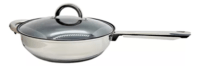 Sarten C/tapa Acero Inoxidable Triple Fondo 24cm Kaisa Villa