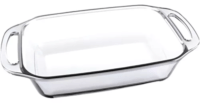 Fuente Rectangular Asadera Vidrio Marinex Seletta 2,1 Litros