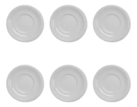 Set X6 Plato De Cafe Jarro Porcelana Schmidt