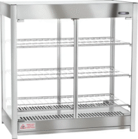 Exhibidor A Vapor Mantenedor Caliente Food Express 291