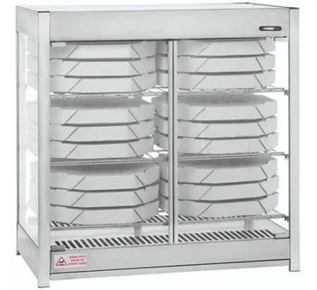 Exhibidor A Vapor Mantenedor Caliente Food Express 291 - Imagen 2