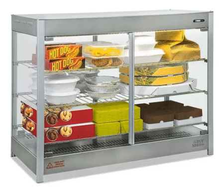 Exhibidor A Vapor Mantenedor Caliente Food Express 291 - Imagen 3
