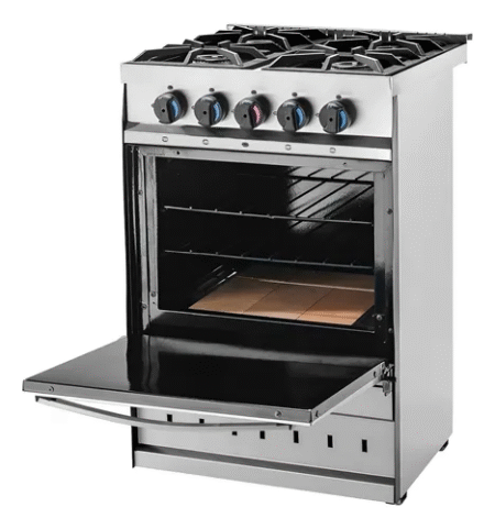 Cocina Industrial Compacta El Gauchito 55cm Gas Envasado - Imagen 5