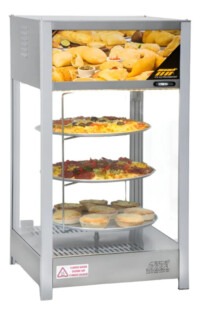 Exhibidor A Vapor Mantenedor Caliente Giratorio 463g 3bd Warmer