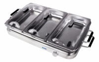 Buffetera Mantenedor Comidas Calientes Baño Maria 3 Bandejas