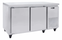 Mostrador Bajo Mesada Acero Inoxidable 2 Puertas Teora