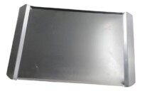 Bandeja Aluminizada Para Horno 60x40cm Lozafer Plateado